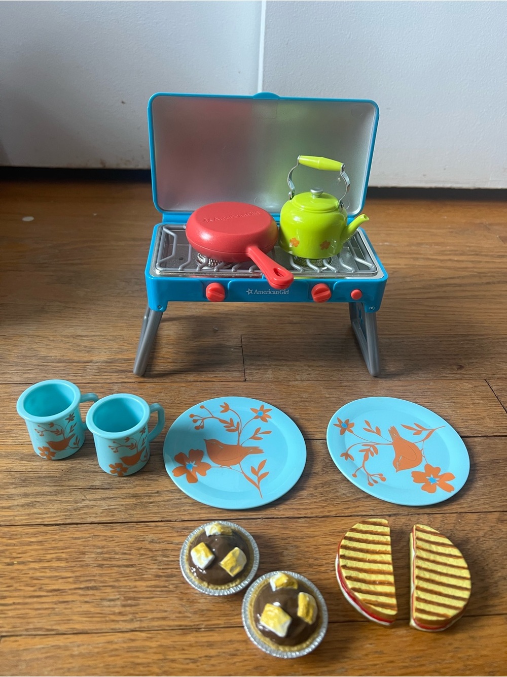 RETIRED American Girl Doll camping food set